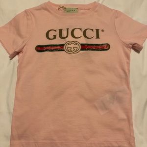 Gucci Tee Shirt for 4yr old Toddler Girl